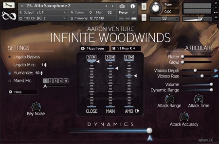 Aaron Venture Infinite Woodwinds v2.0 KONTAKT